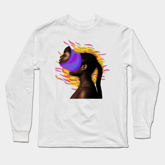 Going with the wind Long Sleeve T-Shirt by Puga